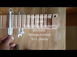 Construye tu Organizador de Llaves - fácil, rápido y económico
