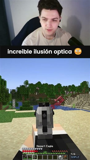 ILUSION ÓPTICA increíble en Minecraft🫥