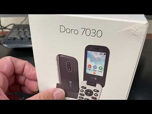 DORO 7030 Unboxing Video – in Stock at www.welectronics.com
