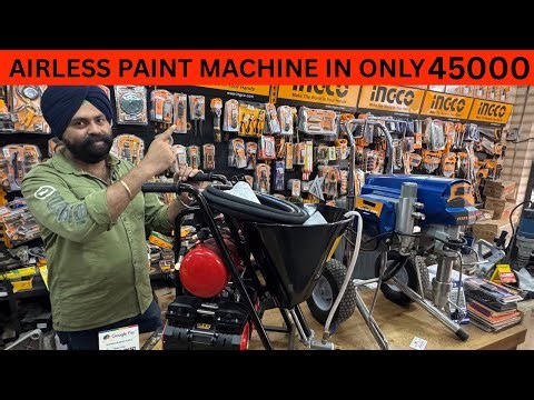 45000 में Airless Paint machine | Best Airless Spray Painting Machine for Contractors