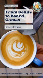 Take the Tour, Feel the Vibe — Only at Meeples Brew ☕ Step into a...