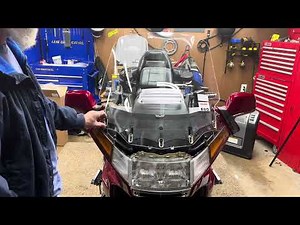 Honda GL1500 Goldwing Windshield Installation
