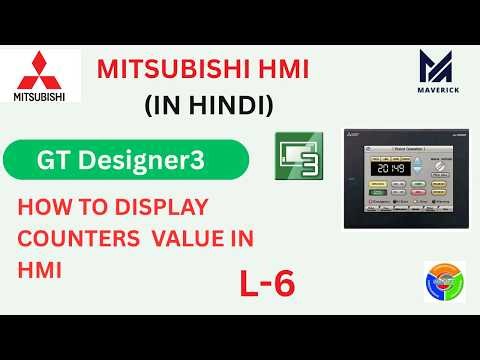 L-6-How to display conuters value using value display property | Value display property