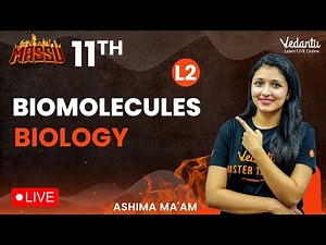Biomolecules Class 11 | Massu | Ashima Ma'am | Vedantu Master Tamil | #neet2023