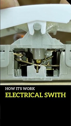 🔌 Inside an Electrical Switch: How It Works ⚡