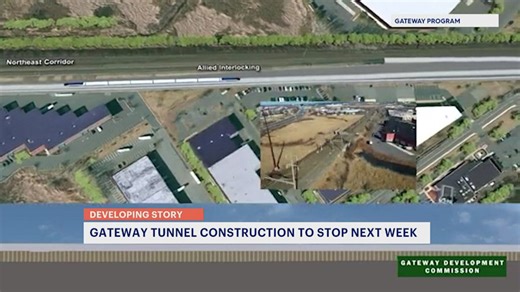 Gateway Tunnel Project to pause due to lack of federal funding