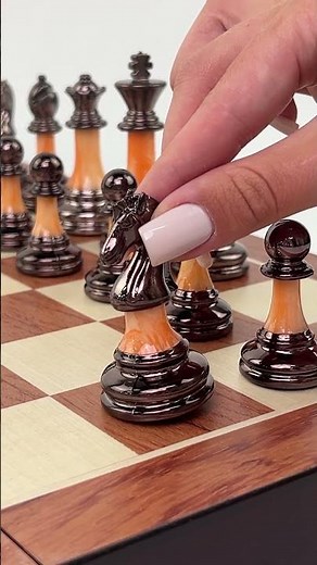 Premium Impact-Resistant Acrylic Chess Set | Custom Storage Insert | Elegant Design