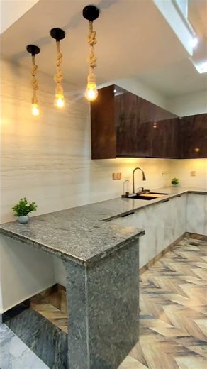 Beautiful Small Kitchen 2025 #interiordesign #modularkitchen