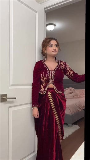 Dress by@@ujeli _creation @Badri Pangeni man paryo line | women's dresses