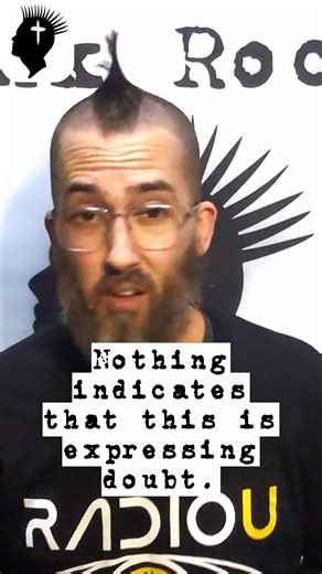 Courage Without Clarity 🕊️ Mary didn't get a roadmap or a flowchart; she just got "God can do anything" and said yes. That's courage without clarity, and it’s available to every single one of us. #PunkRockTheology #Courage #Surrender #Mary #Faith | Punk Rock Theologian