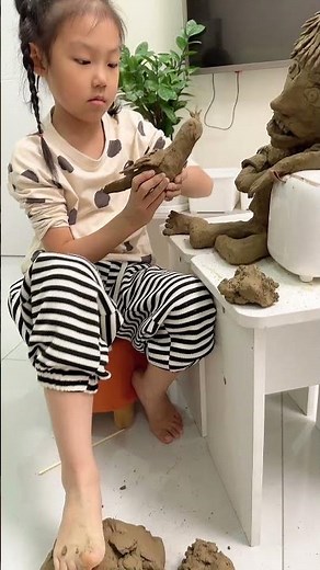 My daughter spent two hours creating an artistic portrait of me.