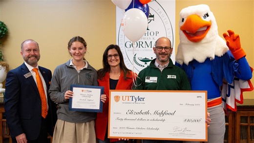 Six local high school seniors win UT Tyler Honors Scholarships