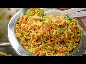 Masala Maggi Recipe in Hindi | Indian Street Style Veg Maggie Noodles hindi me |