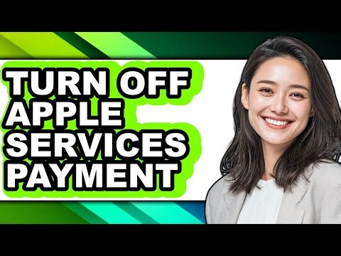 How to Turn Off Apple Services Payment - Step by Step