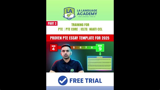 PTE Writing Essay Template for Band 9 in 2025