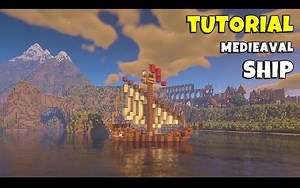 【Minecraft】韩国博主Jin92：中世纪飞船教程