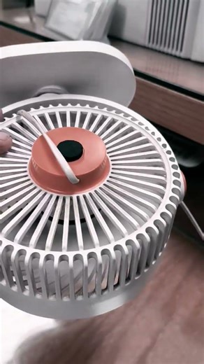 A mini portable USB fan By Baseus #minifan