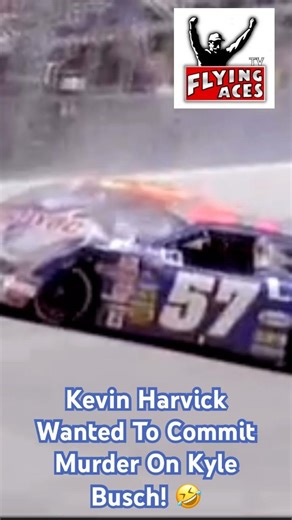 Kevin Harvick Wanted To Commit Murder On Kyle Busch! 🤣 Harvick vs. Busch #nascar