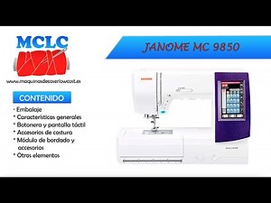 📦📦 JANOME MC 9850, UNBOXING, MAQUINA DE COSER Y BORDAR 📦📦