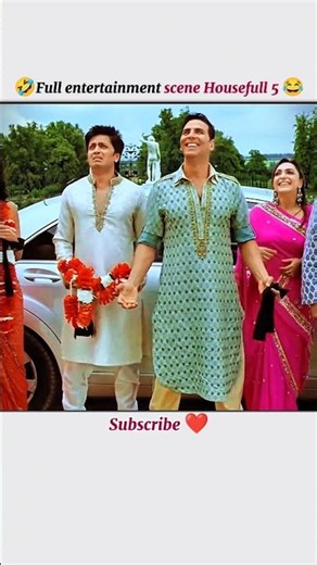 🤣Best comedy housefull 5 Scene 😂#funnyexpression