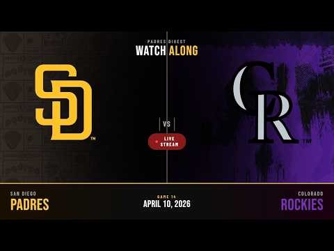 San Diego Padres vs. Colorado Rockies Live Streaming Score, Play-By-Play & Highlights