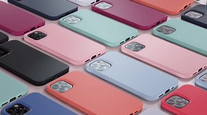 ESR Cloud Series Case with Screen Protectors Compatible with iPhone 12/Compatible with iPhone 12 Pro, Liquid Silicone Case (2020) [2 Glass Screen Protectors] [Comfortable Grip],6.1" – Lavender Purple