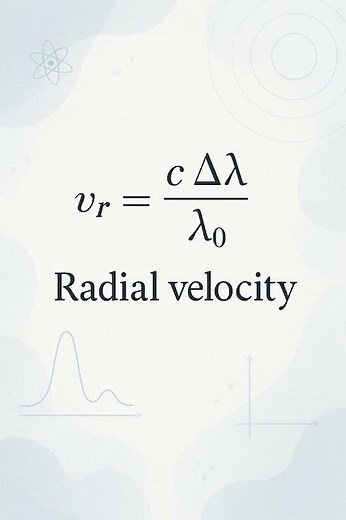 Radial Velocity Explained! 🔬 #Shorts
