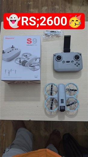 🤖S9 BEST REMOTE CONTROL DRONE😱CHEAPEST PRICE DRONE💜INDIA TRENDING DRONES👌💯