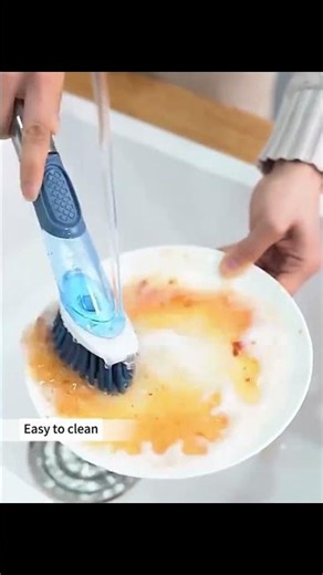 Long Handle Dish Brush #shorts #kitchengadgets