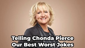 Comedian Chonda Pierce played a round of Best Worst Joke with us but I think we've all decided to leave the comedy to the professional herself 🤣 #RollWithItMovie #ChondaMovie | The Wally Show