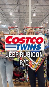 9.4K views · 817 reactions | How great are these Jeep Rubicon R/C cars! These would make the perfect gift! #costco #costcofinds #jeep #rc #rubicon | Costco Twins | Facebook