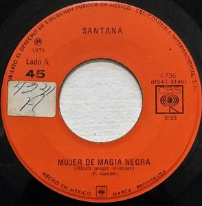 Santana - Mujer De Magia Negra = Black Magic Woman