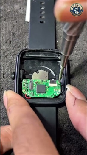 🔋 Smart Watch Battery Change at Home! 😱 | Easy DIY #ams #repairing #india #shorts #smartwatch