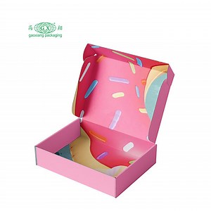[Hot Item] Custom Logo Donut Box Doughnut Package Bakery Cake Boards Box Personalized Boxes