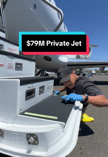 Would you take this job in aviation for $4M? #Aircraftdetailing #detailing #aviation