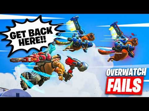 She Got Hammered... In The Sky? - FUNNIEST Overwatch Moments