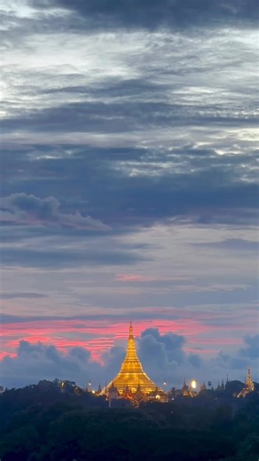 69K views · 2.6K reactions | Magical Shwedagon pagoda in Yangon, Myanmar, at dusk Video by me! Next one I’ll make a little longer! Thank you for watching and sharing ❤️ | Jochen in Myanmar | Facebook