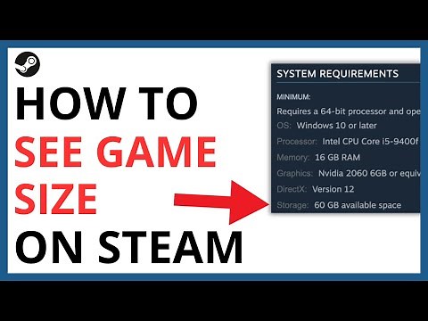 How to See Game Size on Steam [QUICK GUIDE]