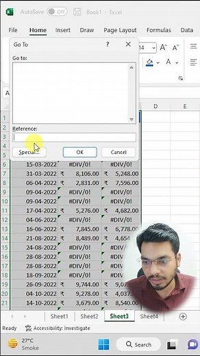🤯 Excel Magic: Instantly Hide Entire Columns with Errors! #microsoftexcel #excelhacks #spreadsheets
