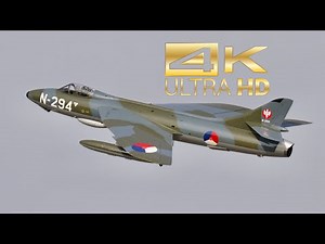 (4K) Hawker Hunter F.6A Awesome Howling Blue Note Sound Special Video