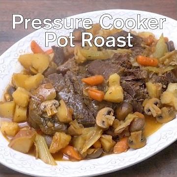 Pressure Cooker Pot Roast - Intensely cooked, super tender Pot Roast