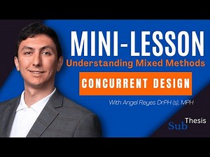 How to Use Convergent Parallel Design in Mixed Methods Research for Students | Module 5.7