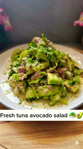 HEALTHY TUNA SALAD🥗🥑