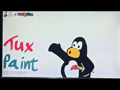 Tux Paint Tutorial in hindi // By Rakhi Sinha