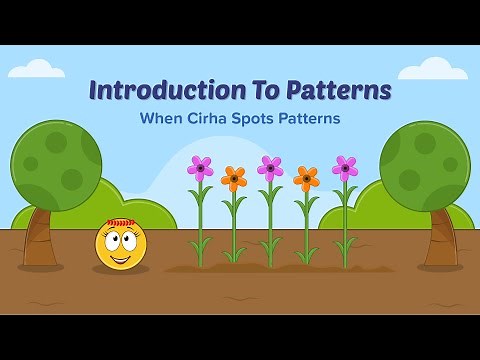 Math Story : Introduction To Patterns | When Cirha Spots Patterns | Bed Time Story | Maths