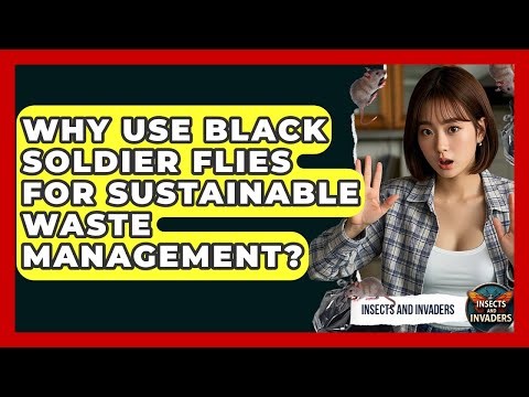 Why Use Black Soldier Flies For Sustainable Waste Management? - Insects and Invaders
