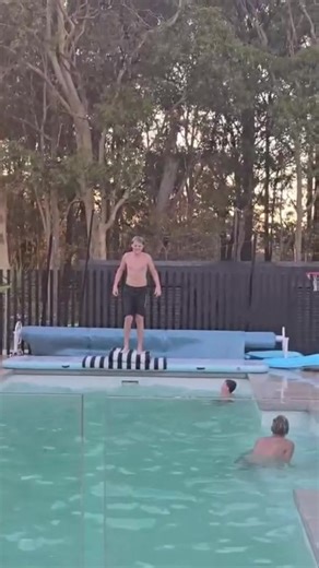 Olive's Amazing Backflip on the Court