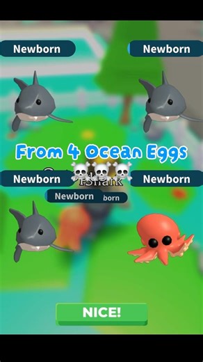 ADOPT ME: 4 Legendary PETS from 4 Eggs #adoptmeroblox #roblox #adoptme #adoptmepets #adoptmetrades