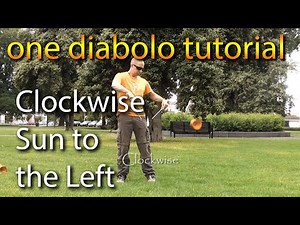 Diabolo Tutorial - One Diabolo Clockwise Sun to the Left