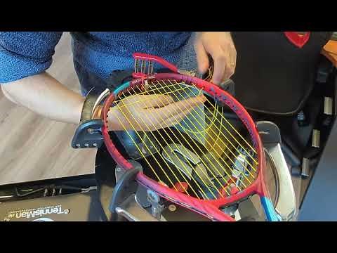 Comment corder une raquette te tennis - Methode 4 noeuds standard